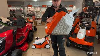 AKKU STIHL RMA 239C battery lawn mower unboxing and complementation II Kosiarka akumulatorowa