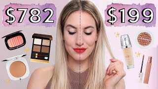 DRUGSTORE VS LUXURY MAKEUP TUTORIAL: DUPES You Probably NEVER Heard Of | Jamie P