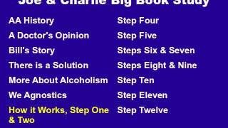 Joe \u0026 Charlie Big Book Study Part 7 of 15 - How It Works, Step One and Two