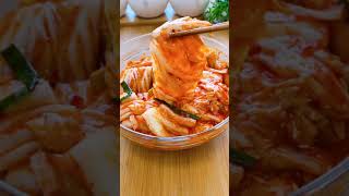 How To Make Traditional Easy Kimchi Recipe amazing  Recipes Asian Cuisine  #Shorts​​​​​​​​​​​​​​