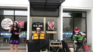 林育茲！龍意音樂團、在朱仙公廟 、演唱 長崎蝴蝶姑娘