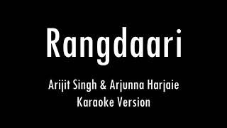 Rangdaari | Arijit Singh | Lucknow Central | Karaoke With Lyrics | Only Guitar Chords...