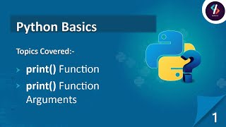 Python Tutorial for Beginners in Hindi | Print Function Arguments Explained