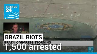 Brazil counts cost of riots as 1,500 arrested • FRANCE 24 English