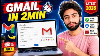 How To Create Gmail Account in Laptop | Step-by-Step Beginner Guide