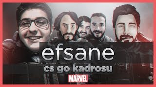 EFSANE KADRO CS:GO Unlost, Glaxy, Thetabetaplays, Şizo #1