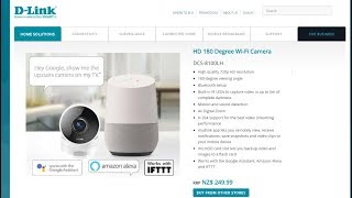 D-Link HD 180 Degree Wi-Fi Camera DCS-8100LH Review