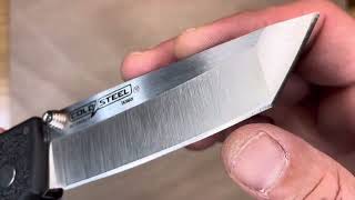 Cold Steel SR1 Lite -- Folding Knife Up Close