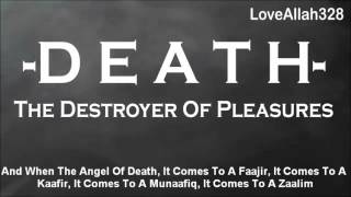 Death The Destroyer Of Pleasures   by Muhammad Abdul Jabbar Trailer Lecture