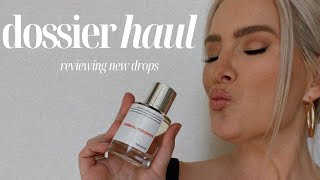 DOSSIER HAUL AND REVIEW! BRAND NEW SCENTS!?