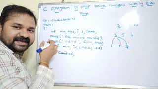 prime numbers in given range || c program to print prime numbers between given range || from 1 to n