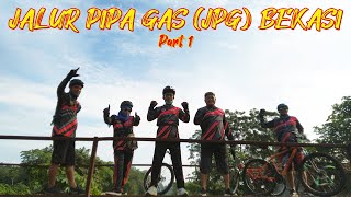 Gowes Santai Menjajal Serunya Jalur Pipa Gas (JPG) Bekasi - Part 1