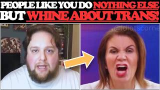 Right Wing Host RAGE QUITS Interview When Guest Calls Her ANTI-TRANS Views Out!