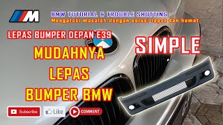 Cara melepas Bumper Depan BMW E39