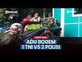 Viral Video Adu Bogem 1 TNI vs 2 Polisi di Ambon