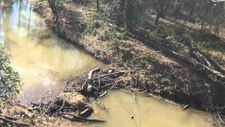 6 pounds tannerite vs beaver dam