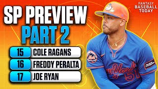 2026 Starting Pitcher Preview Part 2! Top-40 Rankings, Sleepers & Busts | Fantasy Baseball Advice