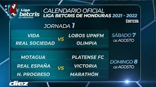 OFICIAL: Definido el calendario la Liga Nacional de Honduras - Apertura 2021