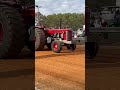 massey ferguson 98 with a detroit diesel pulling. detroit diesel masseyferguson