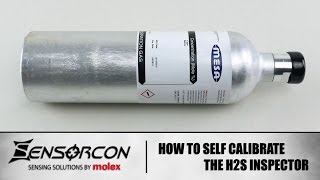 How To Self Calibrate The Sensorcon Hydrogen Sulfide Inspector