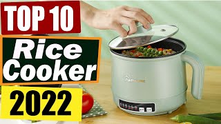 Top 10 Best Rice Cookers in 2022-Mini Electric Rice Cooker..
