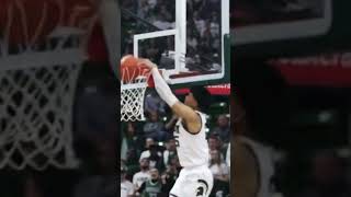 A MICHIGAN STATE SPARTAN ALLEY-OOP 🏀⬆️⚔️