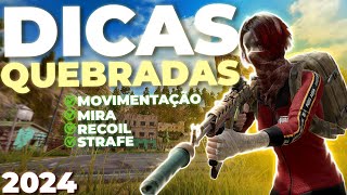 Dicas para se TORNAR O MELHOR jogador do PUBG em 2024: Movimentação, recoil, mira e MUITO MAIS!