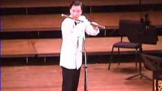 Chinese flute solo: Three five seven 詹永明笛子独奏：三五七