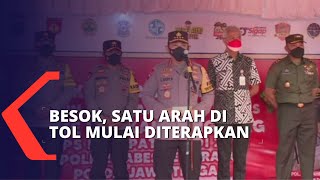 Kapolri Pastikan Sistem Satu Arah Arus Mudik di Tol Akan Diterapkan