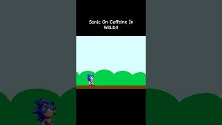 Sonic On Caffeine Is WILD!! #sonic #sonicmeme #spriteanimations #sega