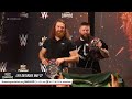 Sami Zayn gives the Jeddah crowd what they want WWE Night of Champions Media Event