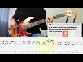 John Mayer Trio - Something's Missing BASS COVER + PLAY ALONG TAB + SCORE