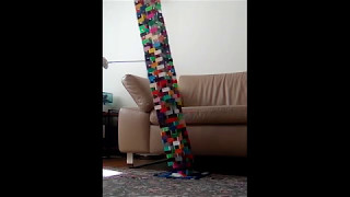 Domino tower 120 cm (400 dominos)