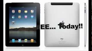 How To Get a FREE iPad3 (REAL WORKING!! no scam)