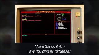 Text-Based Multiplayer Shooter [Greenlight trailer]