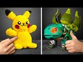 Gotta Craft 'Em All: Pokémon Rich Vs. Poor Challenge And Bulbasaur's Mechanical Transformation! 💸🌸