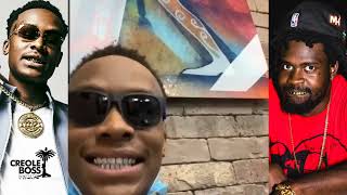 Rico Cartel & HOTBOII was showing their new teeth. Big Fredo was shooting a video on his block