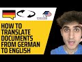 How To Translate a German Document to English Using ChatGPT! Step by Step Guide