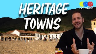 Learn about the 17 Colombian Heritage Towns - Colombian Travel Guide