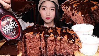 🍫대왕 초코 카스테라 생크림 초코무스 케이크 초코디저트먹방 GIANT CHOCOLATE CASTELLA WHIPPED CREAM DESSERT MUKBANG ASMR