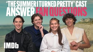 "The Summer I Turned Pretty" Cast Answers Fan Questions | IMDb