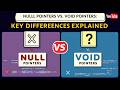 Null Pointers vs. Void Pointers: Key Differences Explained!