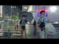 雨の夜の新宿散歩～西口 南口界隈 2023.6.30（rainy night stroll in shinjuku west and south exit vicinity）