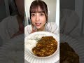 レンチンだけで作る豚キムチカレーが美味すぎる🐷🍛🔥 shorts