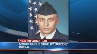 Death of Sidney HS grad ruled suspicious