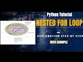 Nested for loop in Python