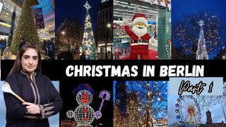 CHRISTMAS IN BERLIN VLOG|Festive Trip To Berlin| Berlin Christmas Market Tour #vlog PART-01 #germany