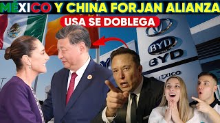 MEXICO FORMA PODEROSA ALIANZA con CHINA QUEBRANDO a ELON MUSK | MEXICANOS NO SE ARRODILLAN ANTE USA