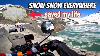 ladakh trip | baralachala pass | lowoxygen |   water crossing | expensive stays | bikeride | bellary