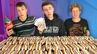 POSLEDNÍ KDO SNÍ HOT DOG VYHRÁVÁ 10,000 Kč! 😨😂